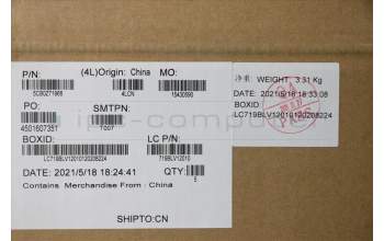 Lenovo 5CB0Z71966 Tastatur inkl. TopcaseASM B 82BC BL RGB BEL