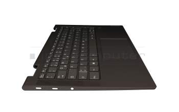 5CB1A08859 Original Lenovo Tastatur inkl. Topcase DE (deutsch) grau/dunkelgrün mit Backlight