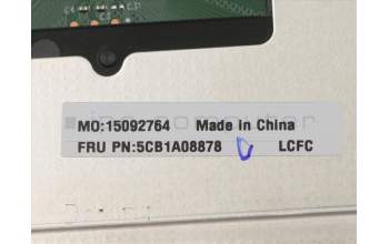 Lenovo 5CB1A08878 Tastatur inkl. Topcase ASM_FRA L82BH DM