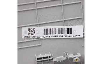 Lenovo 5CB1A13573 C-Cover with keyboard,German,Silver,Non_Backlight,Fingerprint
