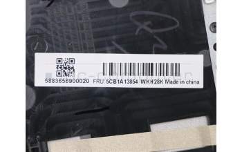 Lenovo 5CB1A13854 COVER Upper C81YM AL_BLK FP BLKB_RUS