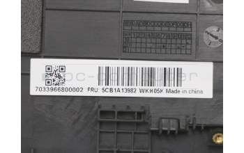Lenovo 5CB1A13982 COVER Upper C81YM PL_BLK NFP BLKB_ITA