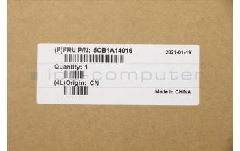 Lenovo 5CB1A14016 COVER Upper C81YM AL_BLK FP BLKB_PORT