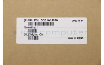 Lenovo 5CB1A14076 COVER Upper C81YM PL_BLK NFP BLKB_US