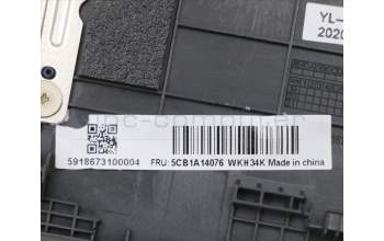 Lenovo 5CB1A14076 COVER Upper C81YM PL_BLK NFP BLKB_US