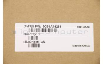 Lenovo 5CB1A14281 Tastatur inkl. Topcase ASM_GRE L82BH SG