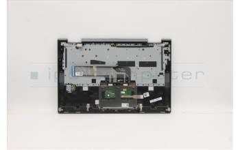 Lenovo 5CB1A14286 C-Cover with keyboard, Russian, Slate Grey, Backlight