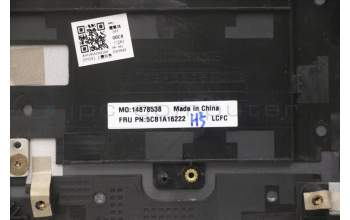 Lenovo 5CB1A16222 C-Cover with keyboard,UK English,Slate Grey,Backlight