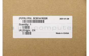 Lenovo 5CB1A16228 Tastatur inkl. Topcase ASM_BEL L82BH SG