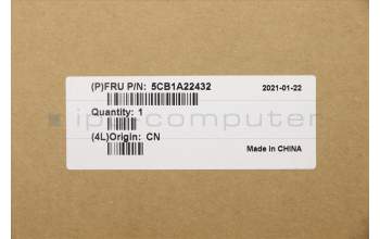 Lenovo 5CB1A22432 Tastatur inkl. TopcaseASM_EURO ENGL82BJDM