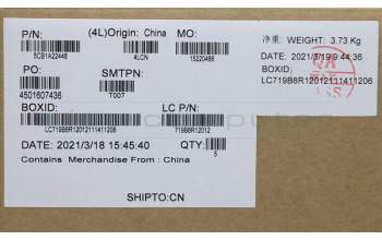 Lenovo 5CB1A22448 Tastatur inkl. Topcase ASM_SLV L82BJ DM