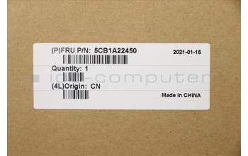 Lenovo 5CB1A22450 Tastatur inkl. Topcase schweiz L82BJ DM