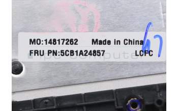 Lenovo 5CB1A24857 Tastatur inkl. TopcaseASMCZE/SLKL81YQBLFPPGML