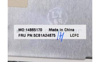 Lenovo 5CB1A24875 Tastatur inkl. Topcase ASM_SLVL81YQBLFPPGML