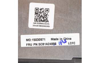 Lenovo 5CB1A24886 C-Cover with keyboard,Belgian,Graphite Grey,Backlight,Non_FingerPrint