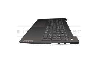 5CB1A29223 Original Lenovo Tastatur inkl. Topcase DE (deutsch) grau/grau mit Backlight Fingerprint (USB-C Ladeanschluss)