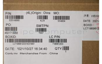 Lenovo 5CB1A98960 Tastatur inkl. Topcase ASM_BELL81YQNBLNFPPGML