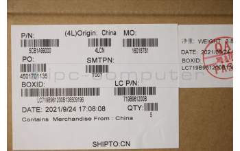 Lenovo 5CB1A99000 Tastatur inkl. Topcase deutschL81YQNBLFPPGML