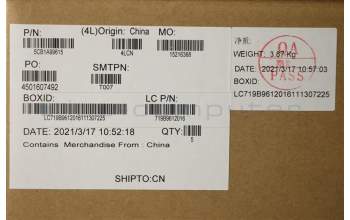 Lenovo 5CB1A99615 Tastatur inkl. Topcase ASM_FRAL81YQNBLNFPGGML