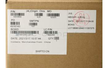 Lenovo 5CB1A99628 Tastatur inkl. Topcase ASM_PORL81YQNBLNFPGGML