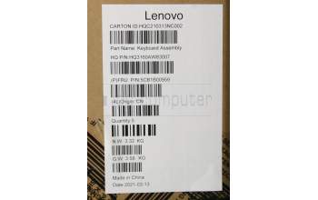 Lenovo 5CB1B00959 Tastatur inkl. Topcase ASM_FRA_H 82CU LIG_SR