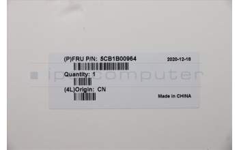 Lenovo 5CB1B00964 Tastatur inkl. Topcase ASM_HBW H 82CU LIG_SR