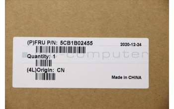 Lenovo 5CB1B02455 C-Cover with keyboard,USA English,Mineral Grey,Backlight
