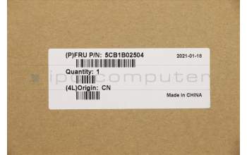 Lenovo 5CB1B02504 C-Cover with keyboard,Nordic