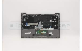 Lenovo 5CB1B02581 C-Cover with keyboard,Ukraine,Mineral Grey,Backlight
