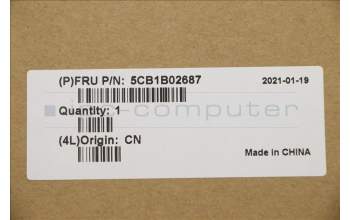 Lenovo 5CB1B02687 Tastatur inkl. Topcase ASM B 82GK SPA