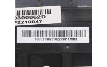 Lenovo 5CB1B02810 C-Cover with keyboard,Bulgarian,Grey