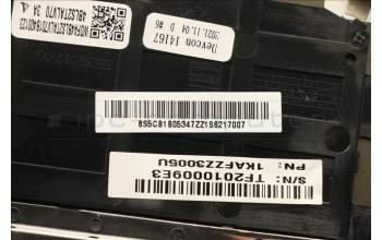 Lenovo 5CB1B05347 Tastatur inkl. Topcase ASM_CZ-SK Q82A3 DM