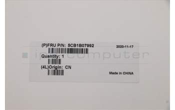 Lenovo 5CB1B07992 Tastatur inkl. Topcase ASM_ENG H 82EV_MO_WH