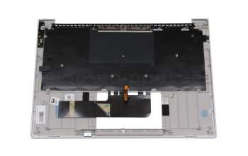 5CB1B07997 Original Lenovo Tastatur inkl. Topcase DE (deutsch) weiß/weiß mit Backlight