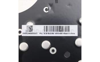 Lenovo 5CB1B22365 Tastatur inkl. Topcase ASM_HBW C 82FN BL