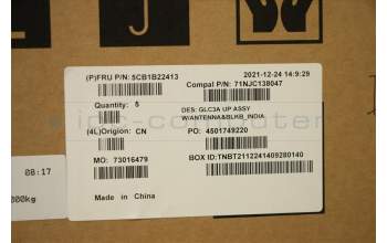 Lenovo 5CB1B22413 Tastatur inkl. Topcase ASM_HIN C 82FN BL