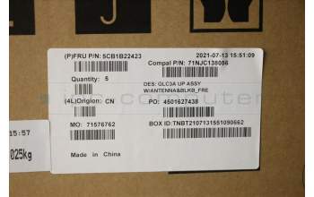 Lenovo 5CB1B22423 Tastatur inkl. Topcase ASM_FRA C 82FN BL