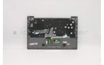 Lenovo 5CB1B32922 C-Cover with keyboard, Arabic, Mineral Grey, Backlight