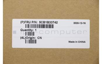 Lenovo 5CB1B33742 C-Cover with keyboard, English, Backlight, US