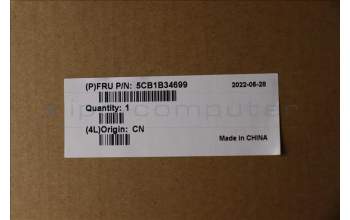 Lenovo 5CB1B34699 Tastatur inkl. Topcase ASM_UK C 20VD MGNBL