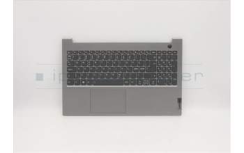 Lenovo 5CB1B34968 C-Cover with keyboard,Nordic,Mineral Grey,Backlight