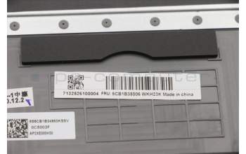 Lenovo 5CB1B35006 Tastatur inkl. TopcaseASM_NORDIC C20VE HD MGBL