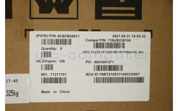 Lenovo 5CB1B35011 Tastatur inkl. TopcaseASM_BEL C20VE HD MGBL