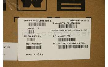 Lenovo 5CB1B35052 Tastatur inkl. TopcaseASM_USA ENG C20VE EPMGBL