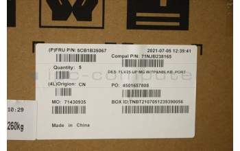 Lenovo 5CB1B35067 Tastatur inkl. TopcaseASM_POR C20VE MGNBL