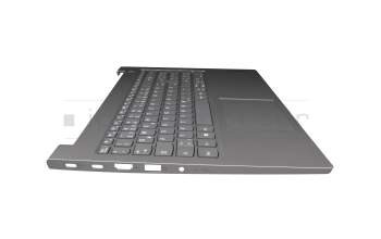 5CB1B35072 Original Lenovo Tastatur inkl. Topcase DE (deutsch) dunkelgrau/grau