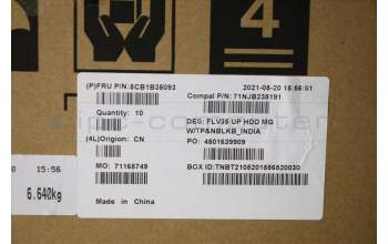 Lenovo 5CB1B35093 Tastatur inkl. TopcaseASM_HIN C20VE HD MGNBL