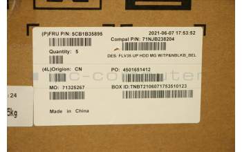 Lenovo 5CB1B35895 Tastatur inkl. TopcaseASM_BEL C20VE HD MGNBL