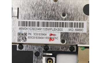 Lenovo 5CB1B36404 Tastatur inkl. Topcase ASM_POR W 82HS AB