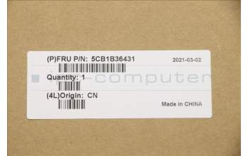 Lenovo 5CB1B36431 Tastatur inkl. Topcase ASM_UK W82HS FP BL AB